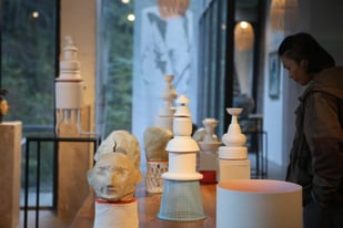 International ceramics exhibition in Sanbao Museum
