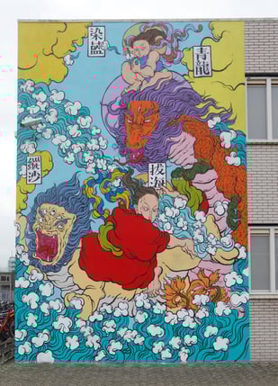 Chinese kunst bij Stanislas Delft