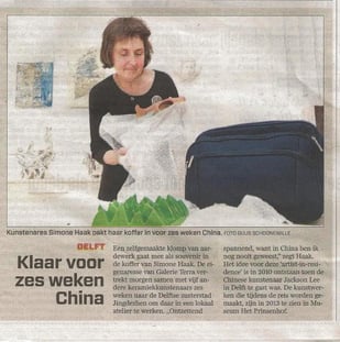 Klaar voor zes weken China