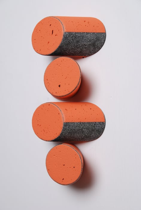 718 Wall Variations 3, 2013 28x13xh5cm. 1