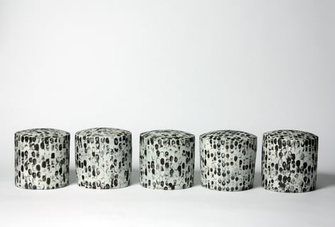 17 Fingerprint vases