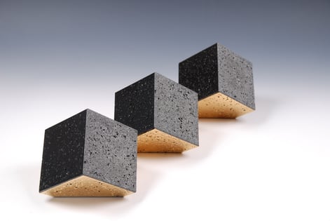 P.224 Cube Series 26,2016, Wandobject 3 Delen15x15xh13cm Xx  (16)