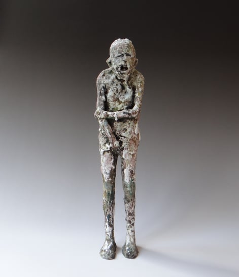 MJ24-2 A different forest, figuur met gecko h.42x9x9cm, TerraDelft1