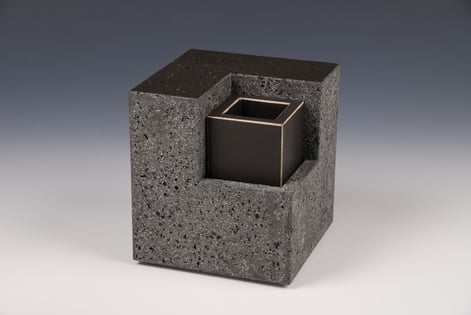 P.146 Flower Box 4, 2014, 2 Delen H 13cm. 18
