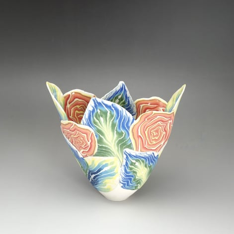 2429 Summer 1, h.14x15x7cm, porselein 1