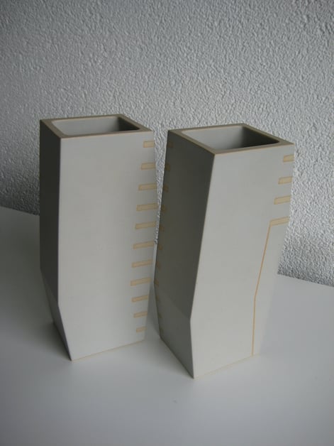 261 a B Two Towers, 9x7xh22cm.  1992  (5)